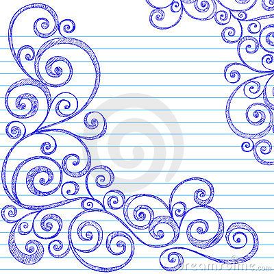 Swirl Doodles, Sketchy Doodles, Circle Doodles, Paper Vector, Notebook Doodles, Doodle Borders, Border Vector, Sketch Paper, Wow Art