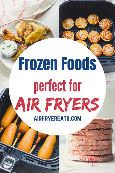 Best Frozen Foods For Air Fryer, Hotel Air Fryer Recipes, Air Fryer Recipes Beginner, Frozen Foods In Air Fryer, Freezer Meals For Air Fryer, Air Fryer Freezer Meals, Frozen Food Air Fryer, Frozen Food In Air Fryer, Foods For Air Fryer