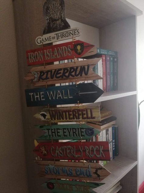 Game of thrones places Game Of Thrones Bookshelf, Booknook Tutorial, Game Of Thrones Room, Game Of Thrones Places, Game Of Thrones Decor, Game Of Thrones Theme, Throne Room, Period Dramas, Set Design