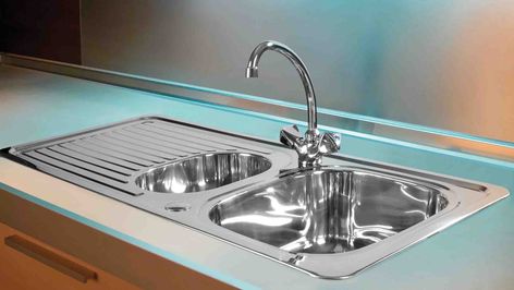 Aarush Provides a wide range of kitchen sinks available at attractive prices and in more than 15 different sizes for all types of kitchen. Description from aarushproducts.com. I searched for this on bing.com/images Kitchen Sink Styling, Kitchen Sink Lighting, Remove Rust Stains, Best Kitchen Sinks, Modern Kitchen Sinks, Kitchen Sink Design, Dining Design, Utility Sink, Sink Design