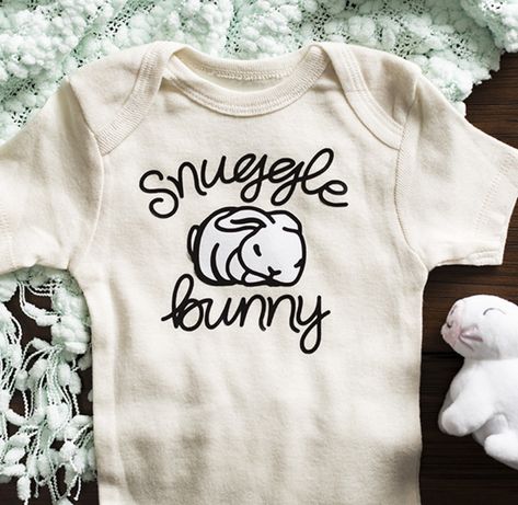 Snuggle Bunny Baby Baby Onsie Decorating Ideas, Baby Onesies Cricut, Diy Baby Onesies, Cricut Animals, Snuggle Bunny, Geometric Lion, Animal Onesie, Unisex Onesies, Nautical Baby