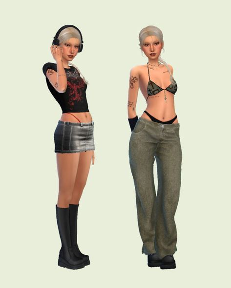 Sims 4 Cc Doc Martens, Sims 4 Cc Clothes Emo, Sims 4 Rockstar Cc, Sims 4 Cc Emo Clothes, Sims 4 Cc Lookbooks Clothing, Sims 4 Lookbooks Cc, Necklace Tattoos, Tattoos Outfit, Sims 4 Cc Lookbook