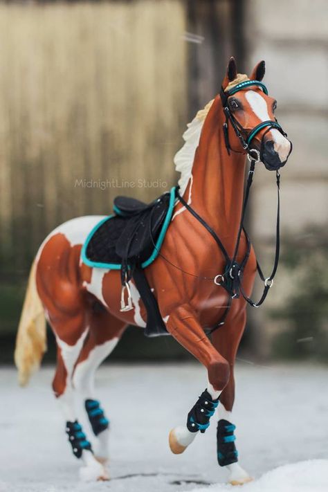 Breyer Horse Tack, Schleich Horse Tack, Horses Toys, Mini Horse Tack, Schleich Horses Stable, Miniature Horse Tack, Horse Tack Diy, Clinton Anderson, Model Horse Tack