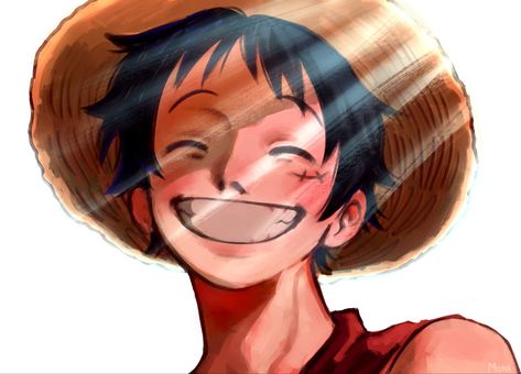 Everything Is Gonna Be Okay, One Piece Anime Manga, Gonna Be Okay, Smile Drawing, Smile Icon, Anime Smile, Men Kissing, His Smile, One Piece Fanart