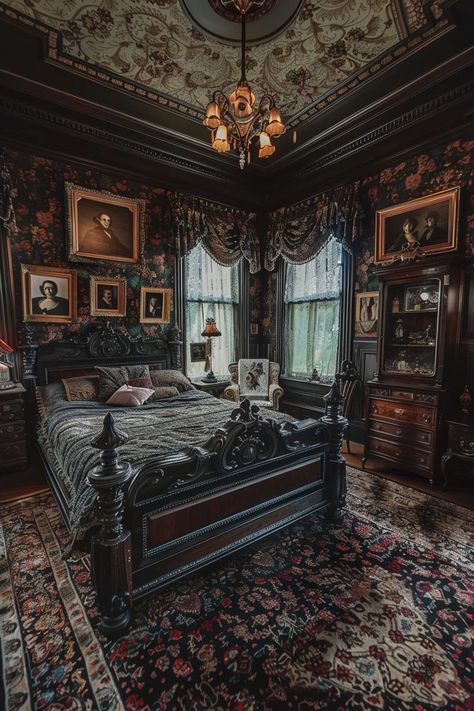 Have you ever dreamed of stepping into a world where shadows dance and mystery reigns? Imagine transforming your bedroom into a sanctuary that whispers secrets of dark fantasy with every corner you turn. In this article, we delve into 29 Dark Fantasy Bedroom Ideas for a Mysterious Sanctuary, each designed to transport you to a realm of gothic elegance and enchanting intrigue. From rich, moody color palettes to fantastical decor elements, these ideas will help you create a space that is as captivating as it is comforting. Ready to explore the magic? Let's dive in and uncover how to bring Gothic Cottage Bedroom, Gothic Victorian Bedroom Aesthetic, Gothic Academia Bedroom, Southern Gothic Bedroom, Gothic Mansion Interior, Gothic Victorian Bedroom, Dark Victorian Bedroom, Dark Fantasy Bedroom, Victorian Gothic Bedroom