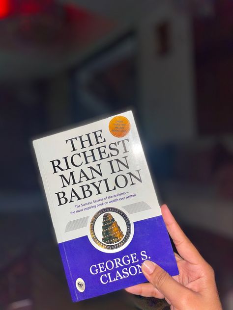 #babylon #books #reading Richest Man In Babylon Book, Richest Man In Babylon, Richest Man, Development Books, Self Development Books, Psychology Books, Books Reading, Rich Man, Inspirational Books