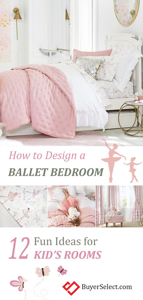 Ballerina Themed Bedroom, Ballet Bar In Girls Room, Ballet Themed Bedroom, Ballet Bedroom Ideas, Ballerina Room Ideas, Ballerina Bedroom Ideas Kids, Ballet Room Ideas Bedrooms, Ballerina Bedroom Ideas, Ballet Decor Bedroom