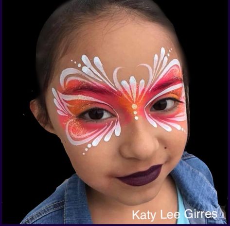 Perfect line work! @katygirres_faba #sillyfarm #facepainters #facepaintersoninstagram #facepainting #princessparty #masks Princess Face Painting, Bodysuit Tattoos, Girl Face Painting, Face Painting Tutorials, Princess Face, Festival Face, Face Painting Easy, Kids Face Paint, Belly Painting