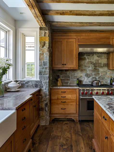 Dapur Rustic, Earthy Kitchen, Model Dapur, Kitchen Ikea, Interior Boho, Farmhouse Kitchen Remodel, Best Kitchen Cabinets, Kabinet Dapur, Farmhouse Kitchen Cabinets