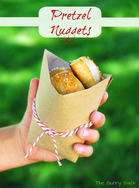 {Auntie Anne’s Inspired} Soft Pretzel Nuggets | The Gunny Sack Pretzel Nuggets Recipe, Pretzel Nuggets, Pretzel Bites Recipe, Auntie Anne, Pretzel Bites Recipes, Auntie Annes, Gunny Sack, Nuggets Recipe, Soft Pretzel