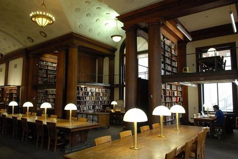 Asian Library, American Home Design, University Office, Columbia University Library, John Jay, Office Photos, Asian Studies, Studying Library, Library Table