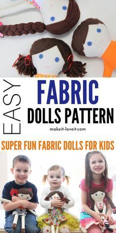 Fabric Doll Patterns, Diy Doll Pattern, Make Doll Clothes, Diy Rag Dolls, Make Doll, Patterns For Kids, Doll Making Patterns, Fabric Doll Pattern, Doll Patterns Free