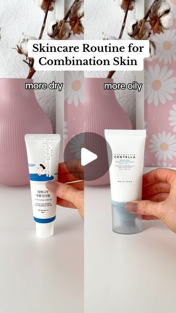 Kbeauty Bliss | K-Beauty Shop on Instagram: "Simple skincare routine for combination skin. 💗 

🛒Shop all your favorite k-beauty products from our website (link in bio) 

#kbeautyshop #koreanskincaretips #koreanskincareproducts #combinationskin" Skincare Routine For Combination Skin, Routine For Combination Skin, Simple Skincare Routine, Simple Skincare, Combination Skin, Website Link, K Beauty, Korean Skincare, Beauty Shop