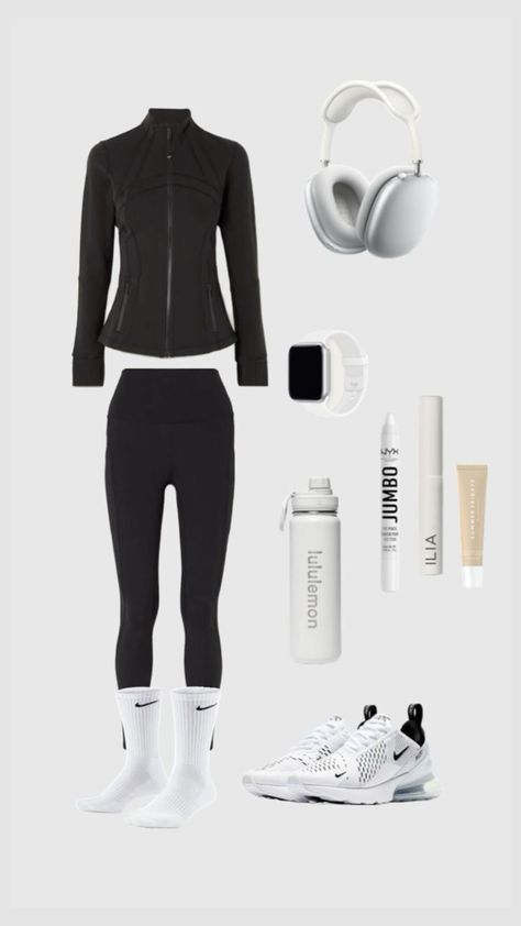 Lululemon Gym Outfit, Sporty Girl Aesthetic, Gymwear Outfits, Lululemon Outfits, Cute Workout Outfits, Fitness Wear Outfits, Cute Gym Outfits, Gym Workout Outfits, Gym Clothes Women