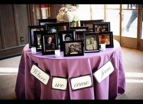 100 Sentimental Wedding Ideas You'll Want to Steal | Bridal Guide Memorial Table, Sentimental Wedding, Display Family Photos, Mrs Hudson, Framed Photos, Bridal Guide, Class Reunion, Marrying My Best Friend, Wedding Wishes