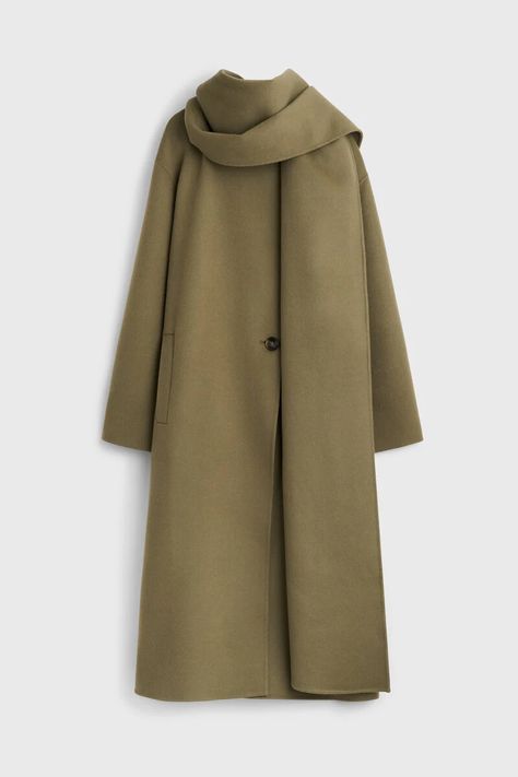 Rego long coat | Rodebjer.com Vintage Brown Long Coat, Vintage Brown Long Wool Coat, Brown Full-length Winter Outerwear, Brown Long-sleeve Wool Coat, Scarf Coat, Luxury Long-sleeved Wool Coat With Faux Fur Trim, Mother Denim, Pleats Please Issey Miyake, Outfit Aesthetic