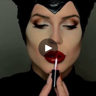 Malificent Eye Makeup Easy, Maleficent Makeup Tutorial, Maleficent Makeup, Disney Maleficent, Simple Eye Makeup, Maleficent, Simple Makeup, Makeup Tutorial, Eye Makeup