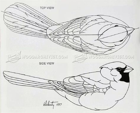 Bird Carving Patterns, Whittling Patterns, Decoy Carving, Pyrography Patterns, Intarsia Patterns, Bird Carving, Dremel Wood Carving, Tree Carving, Wood Carving Designs