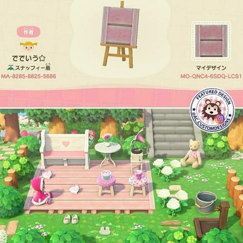 Animal Crossing ACNH QR codes on Instagram: “ACNH memes and design codes, we got them! Follow for more ✅☑️ Pink wooden decking designed by deteiu_box on Twitter. Please use the…” Acnh Qr Codes, Animal Crossing Codes, Picnic Blanket Pattern, Wooden Decking, Pink Island, Animal Crossing Guide, Animal Crossing Memes, Animal Crossing Qr Codes Clothes, Animal Crossing Wild World