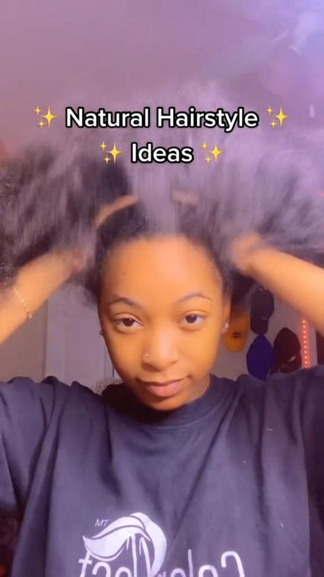 Hairstyles For Black Women Natural Easy, Hairstyles For Long Hair For Black Women, Natural Braided Hair Styles For Black Women, Natural Hair Styles For Back To School, Cute Protective Hairstyles Black Women Natural, Hairstyle For 4c Hair Natural, Cute Easy 4c Hairstyles, Quick And Easy Hairstyles Natural Hair, Hair Ideas For Natural Hair Black Women