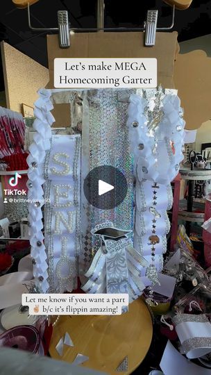 33K views · 461 reactions | Let’s make a Mega Senior Homecoming Garter | Frogstones Boutique Senior Homecoming, Homecoming Garter, Homecoming Mums, Crochet Flower, Crochet Flowers, Homecoming, Boutique, Let It Be, Crochet