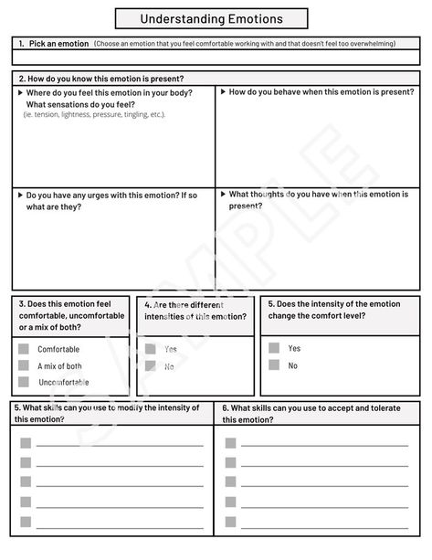 Model Of Emotions Dbt, Emotional Regulation Worksheets Free Printable, Dbt Skills Emotional Regulation Worksheets, Managing Emotions Worksheets, Understanding Emotions Worksheet, Check The Facts Dbt Worksheet, Dbt Emotional Regulation Worksheet, Emotion Regulation Worksheet, Dbt Emotion Regulation Activities