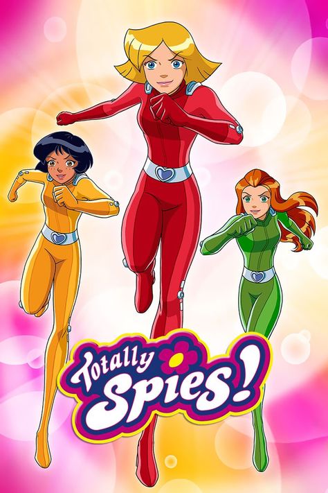 Totally Spies! Old Kids Shows, Spy Shows, Old Cartoon Shows, 2000s Cartoons, Cartoon Network Shows, Childhood Memories 2000, Childhood Tv Shows, Kids Tv Shows, Childhood Movies