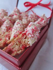 Peppermint Biscotti, Gingerbread Biscotti, Biscotti Recipes, Biscotti Cookies, Biscotti Recipe, Italian Cookies, Christmas Cooking, Holiday Cooking, Christmas Goodies