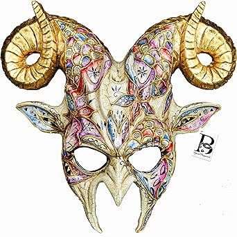 Ball Masks Masquerade, Ram Mask, Horns Headpiece, Venetian Masquerade Ball, Goat Mask, Masquerade Ball Masks, Cosplay Horns, Mens Masquerade Mask, Fairy Halloween