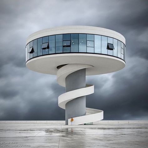 Curve Building, Sony World Photography Awards, Circular Buildings, Futuristic Building, Minimal House Design, The Torch, Unique Buildings, Unique Architecture, World Photography