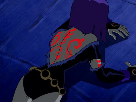 raven-birthmark-back | Most screenshots from this season 4 e… | Flickr Raven Costume, Raven Teen Titans Go, Raven Fanart, Robin And Raven, Raven Cosplay, Raven Beast Boy, Original Teen Titans, Ravens Fan, Teen Titan