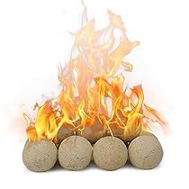 Fireplace Balls, Ceramic Fire Balls, Fire Rocks, Outdoor Fire Pits, Large Fire Pit, Fire And Stone, Fire Bowls, Fire Glass, Fire Table