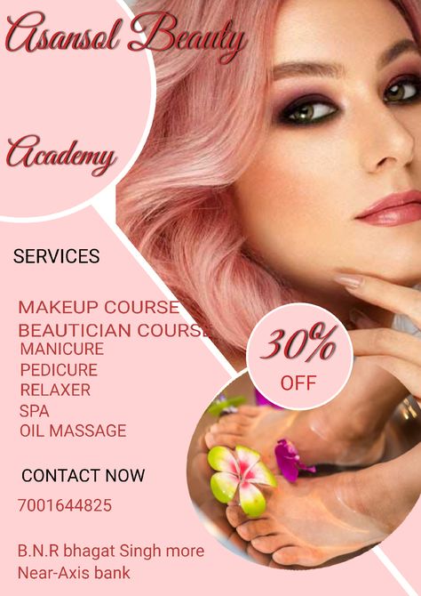 Beautician Course, Celeb Makeup, Bridal Makeup Services, Beauty Salon Posters, Good Makeup, Hd Makeup, Beauty Parlour, Beauty Academy, Best Makeup Artist