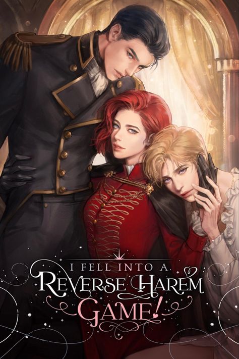 English publisher: Tapas Harem Games, Reverse Harem, Fantasy Couples, 8bit Art, Romantic Manga, Manga Collection, Shoujo Manga, Manga Covers, Anime Couples Manga