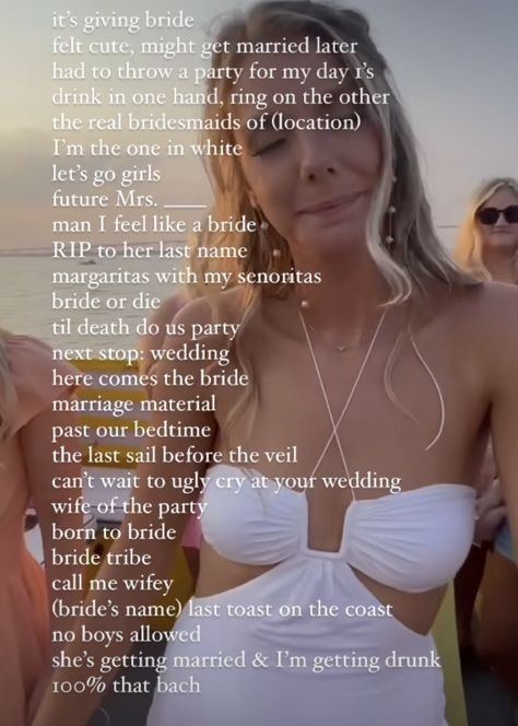 Bridesmaid Captions Instagram, Real Bridesmaids, Wedding Captions For Instagram, Wedding Captions, Marriage Material, Ugly Cry, Throw A Party, Bride Tribe, Here Comes The Bride