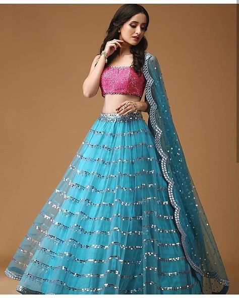 Pearl_designers Book ur dress now Completely stitched Customised in all colours @pearl_designers For booking ur dress plz dm or whatsapp… Designer Lehanga, Bridal Clothes, Frock Models, Bridesmaid Outfits, Lehenga Choli Designs, Ghaghra Choli, Choli Dress, Half Saree Lehenga, Half Sarees