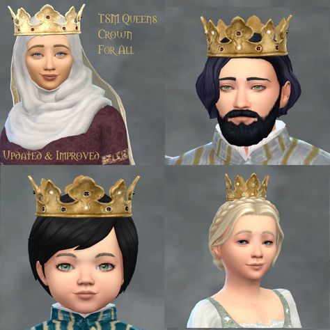 Sims Crown Cc, Sims 4 Cc Crown Male, Ts4 Crown Cc, Sims 4 Medieval Crown, Royalty Sims 4, Sims 4 Cc King Crown, Sims 4 Crown Cc Maxis Match, Sims 4 Crowns, Sims 4 King Cc