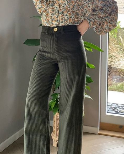 Persephone Pants, Making Pants, Corduroy Fabric, Pants Pattern, Corduroy Pants, Sewing Clothes, Women Empowerment, Size 2, Trousers