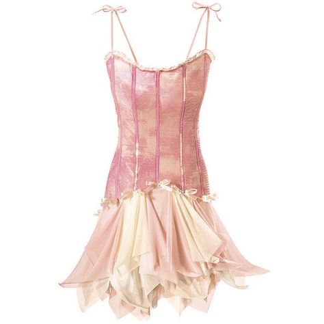 Faerie Nymph Dress - New Age & Spiritual Gifts at Pyramid Collection ($25) found on Polyvore Pink Red Dress, Pink And Red Dress, Pyramid Collection, Recycled Dress, 90s Runway Fashion, Fairy Clothes, Fairy Dresses, Fairy Fashion, Princess Outfits