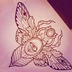 I like drawing bugs. #tattoo #tattoos #victoriabc #paintedlotus Scarab Tattoo, Moth Insect, Insect Tattoo, Bug Tattoo, Moth Tattoo, Tato Lengan, Egyptian Tattoo, Traditional Ink, Time Tattoos