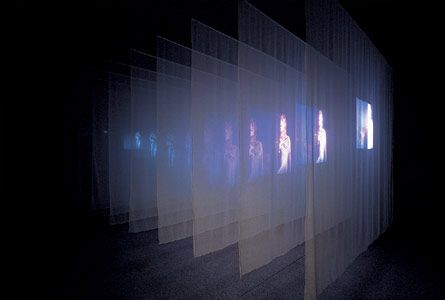 Fabric Scrim Projection, Bill Viola, Projection Installation, Sound Room, Venice Photos, Color Video, Sound Installation, Interactive Installation, Projection Mapping