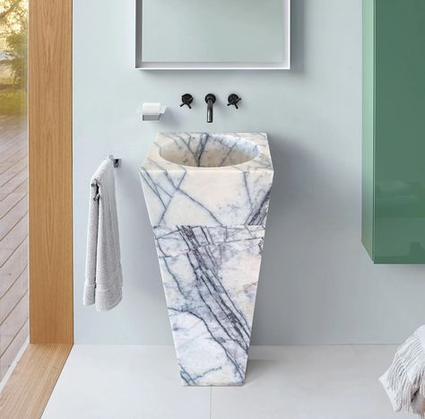 Marble Pedestal, Marble Block, Sink Sizes, Pedestal Stand, Bathroom Size, Marble Sinks, Pedestal Sink, Stone Sink, Vessel Sink Bathroom