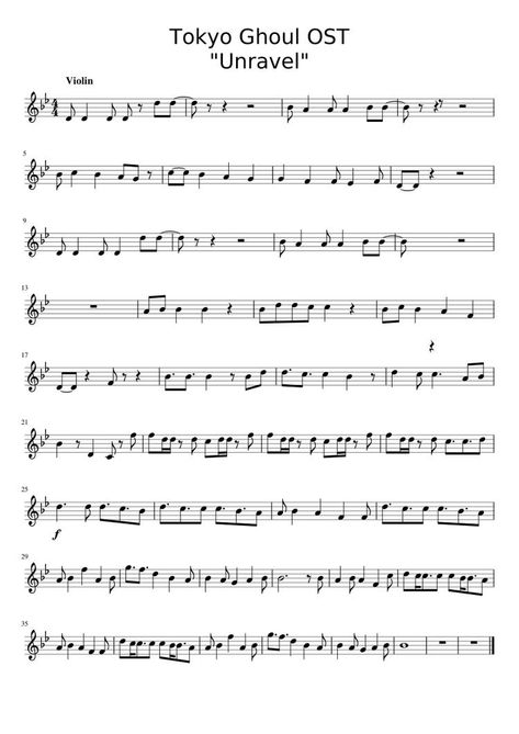 Anime Violin Sheet Music, Anime Sheet Music, Anime Piano, Viola Sheet Music, Piano Notes Songs, Trumpet Sheet Music, Piano Music Sheet, Clarinet Music, Music Letters