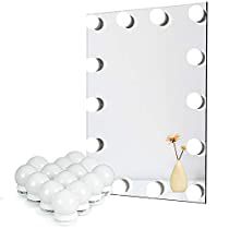 Check this out! Lights For Mirror, Light For Bathroom, Makeup Light, Bathroom Wall Mirror, Hollywood Lights, Hollywood Makeup, Makeup Vanity Mirror, Vanity Room, Mirror Light