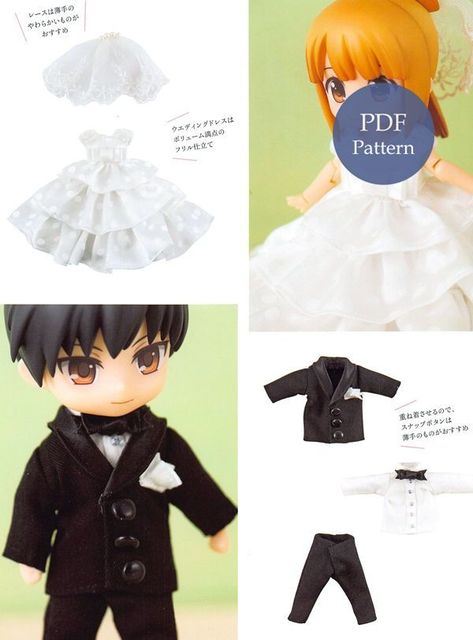 NEW Printable Sewing Pattern Nendoroid Doll Clothes Patterns 11cm doll Download 40 Nendoroid Clothes Sewing Patterns Sewing Patterns Download! Download Actural Sized Dolls Sewing Patterns, now ON SALE! Complete patterns are included in one PDF. #download #dollclothes #patterns #pattern #ebook #tutorial #sewingpattern #pdf #blythe #11cm #22cm #obitsu #leather #leathergoods #dollshoes #dollbag #dollclothes #PDF #Nendoroid Nendoroid Doll Clothes, Nendoroid Clothes, Doll Clothes Sewing Patterns, Printable Sewing Patterns, Patterns Sewing, Clothes Sewing, Doll Sewing Patterns, Clothes Sewing Patterns, Clothes Patterns