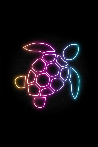 Purple Turtle Wallpaper, Tropical Icons, Neon Widgets, Turtle Background, Sky Wallpapers, Sea Turtle Pictures, Turtle Wallpaper, Neon Icons, Purple Turtle