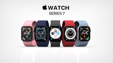 The Apple Watch Series 7 with flat edges would look like, just like the latest iPhone and iPad models.Series 7 Apple Watch having micro-LED isn’t far-fetched. This technology is an alternative to the OLED screen used currently, and should deliver better battery life and a thinner displays.The 2021 Apple Watch, the Series 7, will get a “significant form factor change”. That change may also add Touch ID for more convenient verification and extra-secure Apple Pay. Apple Wrist Watch, Apple Glasses, Series 7 Apple Watch, Electronic Store, Apple Shop, Iphone Gadgets, Latest Mobile Phones, Apple Watch Iphone, Apple Watch Series 7