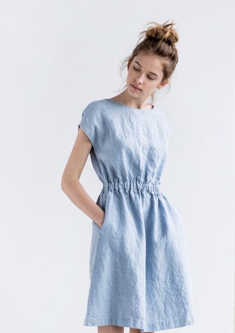 THE PERFECT SUMMER OUTFIT Perfect Summer Outfit, Linen Fashion, Stil Inspiration, Modieuze Outfits, Summer Fashion Outfits, Linen Dresses, Linen Clothes, Mode Outfits, Sewing Dresses