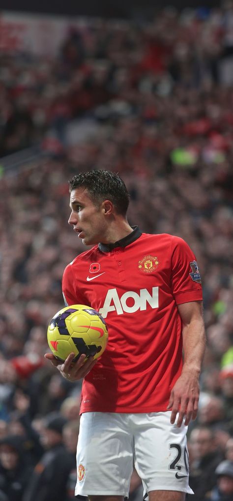 Van Persie Wallpaper, Brazilian Football, United Wallpaper, Football Players Photos, Robin Van Persie, Van Persie, Manchester United Wallpaper, Manchester United Legends, Manchester United Fans