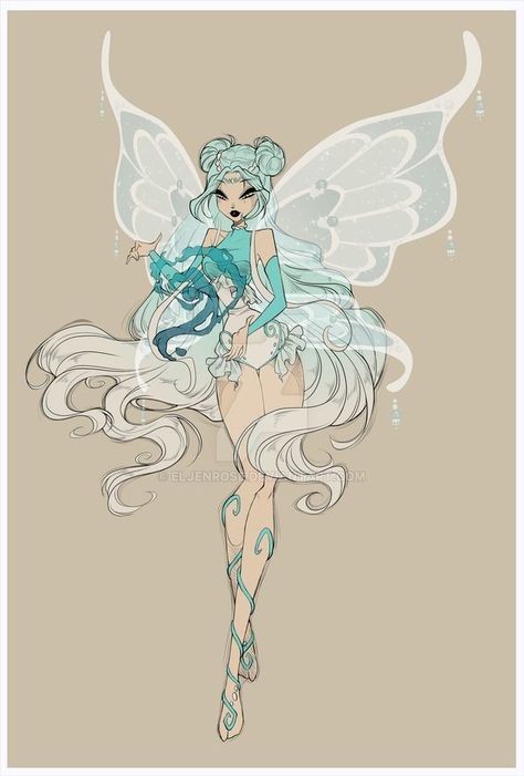 Klub Winx, Fairy Drawings, Fairy Artwork, Fairy Art, Winx Club, A Drawing, Creature Art, Fantasy Character Design, Fantasy Creatures